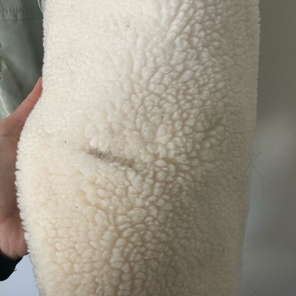 NWT Li-Ning Green Contrast Sleeve Bomber Jacket Medium - Picture 7 of 8